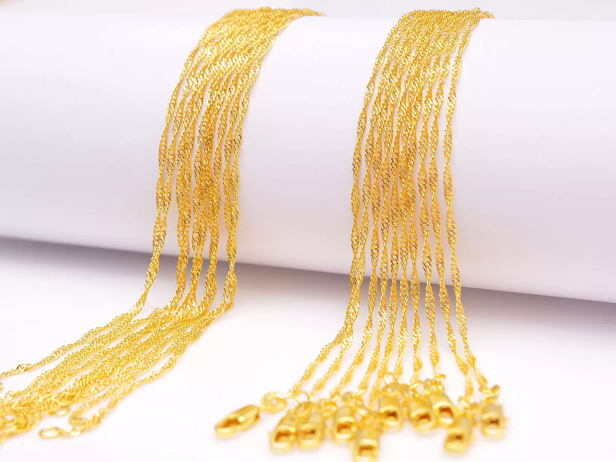 18k gold chain designs with price outlet