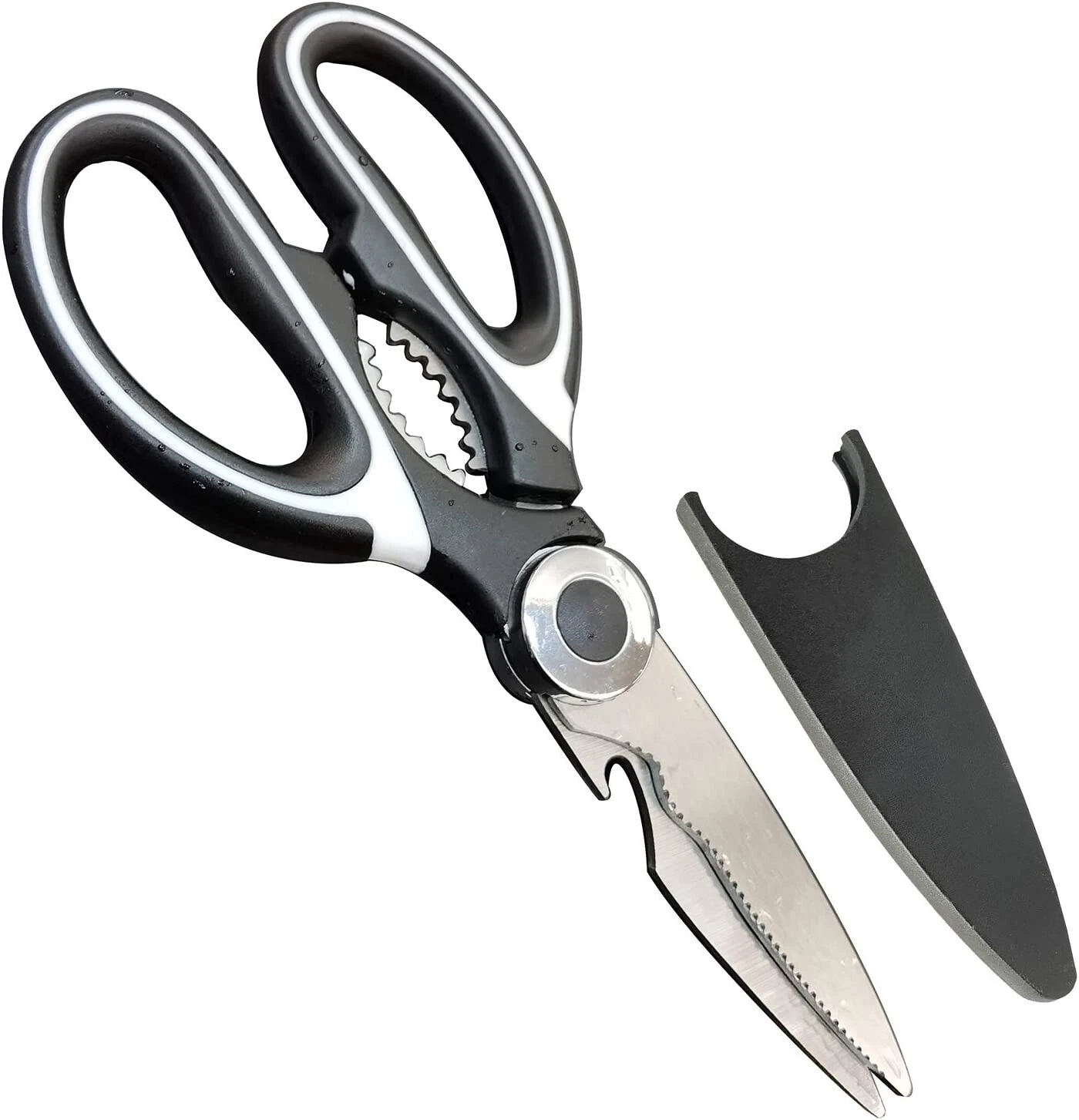 Ultra Sharp Stainless Steel Multi-function Kitchen Scissors Heavy Duty Shears
Opens in a new window