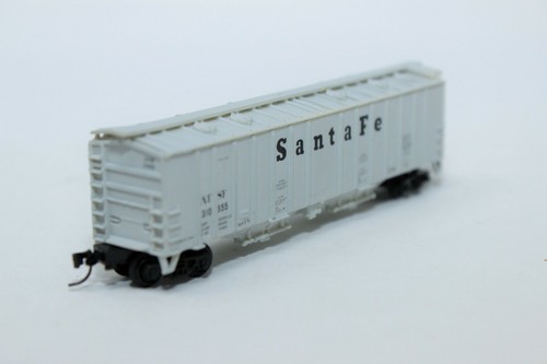 N Scale Bowser "Santa Fe" Closed Hopper Original Box - Picture 4 of 9