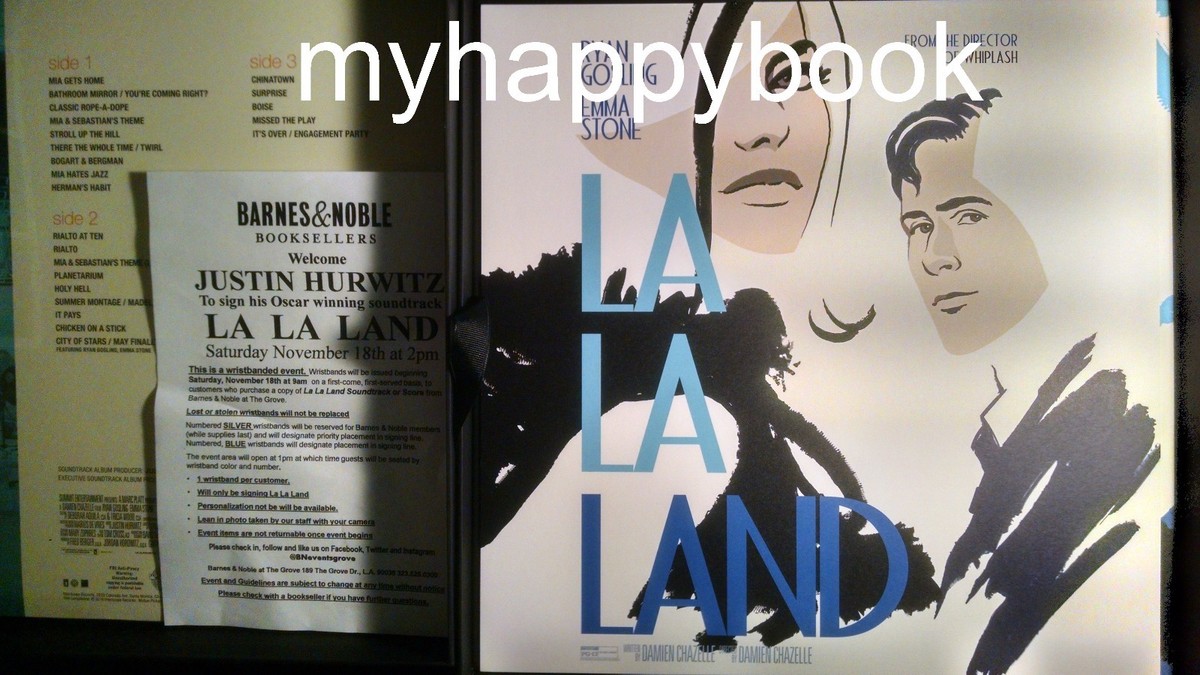 SIGNED La La Land Complete musical experience Vinyl box set