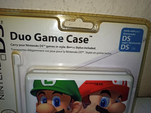 Duo Jeu Case Porta Jeux Mario Bros Nintendo DS Et DS Lite - Picture 2 of 4