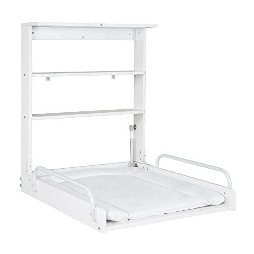 Roba Fasciatoio Pensile, Pieghevole, Materassino Fasciatoio"Vogeltanz", Bianco