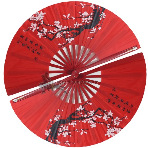 Fans de bambú chino tai chi fanático de wushu kung fu equipo de artes marciales 3 colores - Imagen 9 de 15