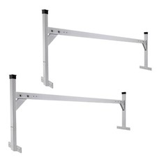 Rv Adjustable Aluminum Ladder Racks 6ft - 8.5ft Widths For Trailer Camper Van