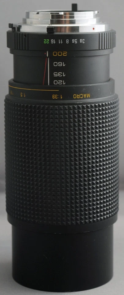 QUANTARAY 80-200mm AUTO ZOOM f/3.8 MACRO Minolta MD Mount MC Camera Lens JAPAN - Image 3 of 4