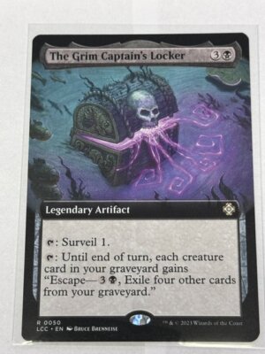 The Grim Captain's Locker Extended Art Commander: The Lost Caverns of Ixalan