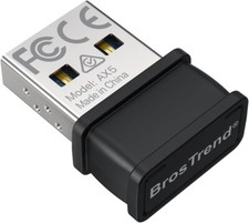 Brostrend AX300 Nano Wifi 6 USB Wifi Adapter Linux, 2.4Ghz Only, 286Mbps, Ras...