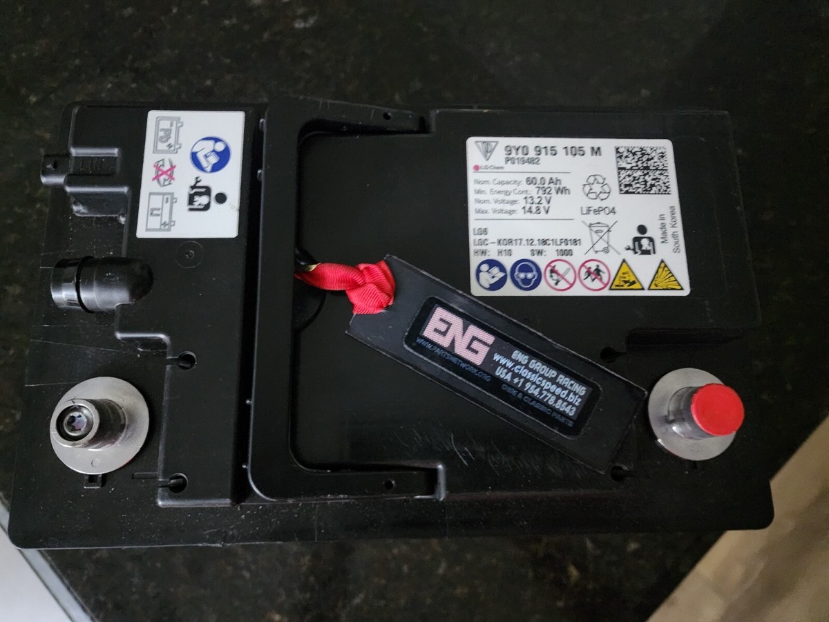 FOR PARTS | OEM LIB 9Y0915105M Porsche Cayenne LiFEPO4 | FOR PARTS