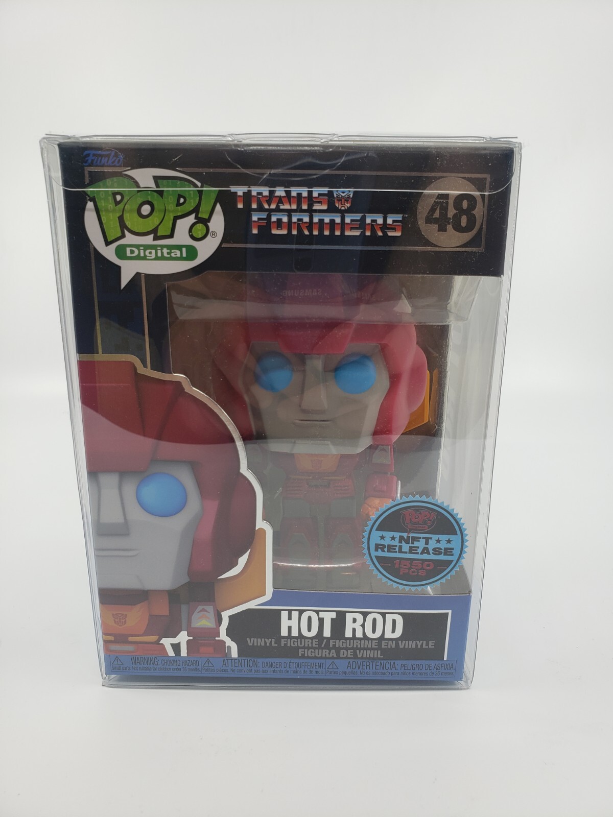 FUNKO POP! DIGITAL HOT ROD TRANSFORMERS LEGENDARY LIMITED EDITION 1550