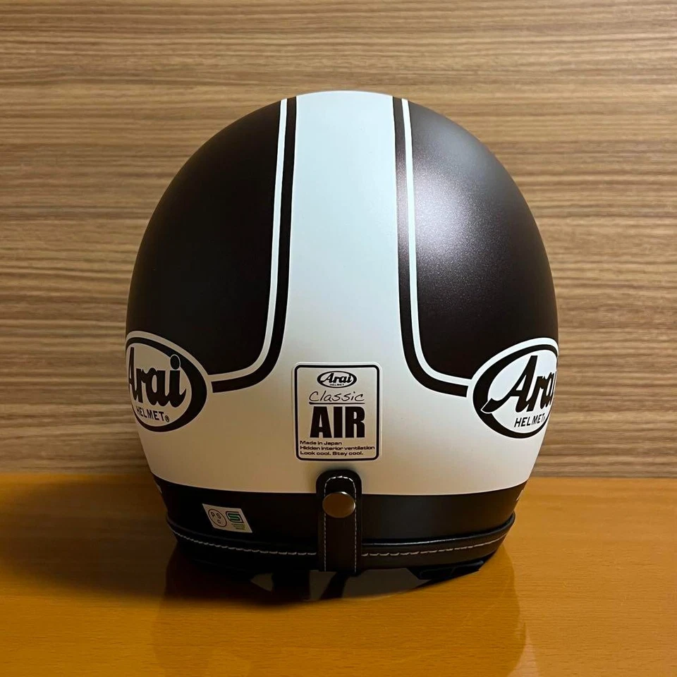 Arai Classic-Air Jet Helmet  S:55-56cm Brown New From Japan - Image 4 of 4