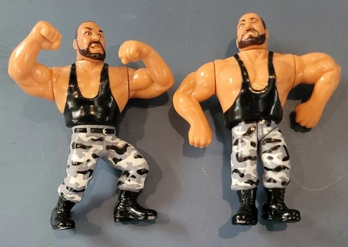 WWF Bushwackers Tag Team 2 Action Figure Set 1991 Hasbro Series 2 Butch & Luke 
