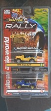 New Year Special 2 NEW Auto World 1979 Jeep CJ-7 Xtraction Slot Cars Run on AFX