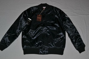 chicago bulls black satin jacket