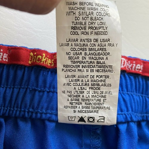 Dickies EDS Damen Scrubs Hose Gr.M blau ROWZ Gummizug Logo Cargo Tapered 86106 - Bild 10 von 10