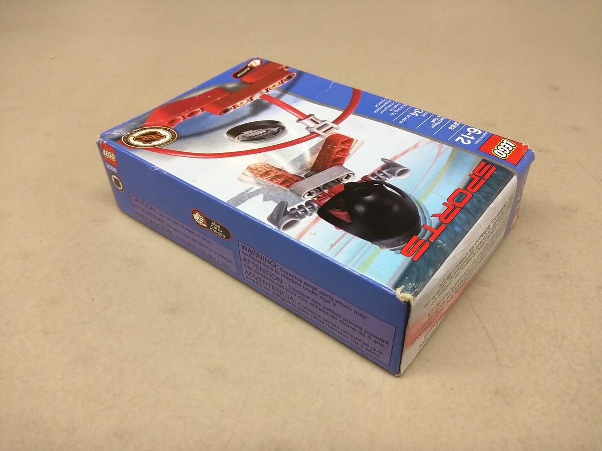 LEGO Sports NHL 3558 Red Player & Goal NEW! RARE! Hockey Slammer