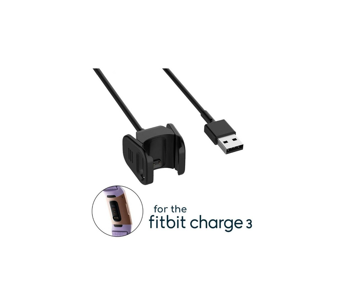 Compatible For Fitbit Charge Charger Replacement USB Charging Cable Dock