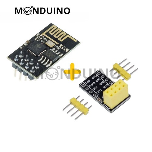 ESP-01 / ESP-01S Module WiFi ESP8266 Emetteur-récepteur pour Arduino wireless RF - Picture 5 of 6