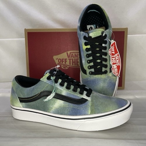 Vans Comfycush Old Skool Blotched Tie Dye Multiple Color Shoes Women’s Size 6 - Picture 4 of 10