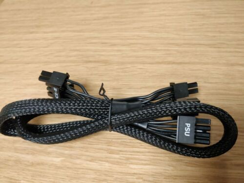 PSU 8Pin to Dual 8pin(6+2) Pin PCIe Modular Power Supply Cable (NEW) from UK - Picture 2 of 5