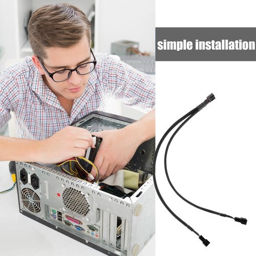 3 Pcs CPU -Adapterkabel Splitterkabel Für Lüfter Motherboard-Lüfter-Splitter - Afbeelding 12 van 12