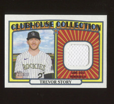2021 Topps Heritage Trevor Story Patch Relic Clubhouse Collection          #4263