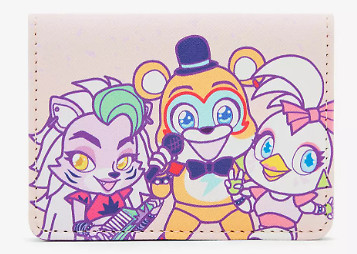 Five Nights At Freddy's Security Breach Chibi Cardholder Wallet