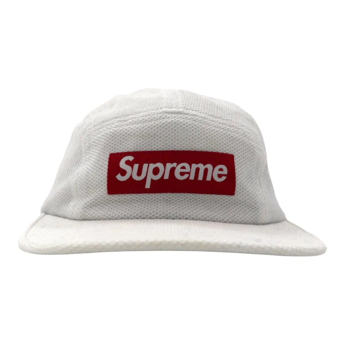 SUPREME Jet Cap Box logo White Mesh | eBay