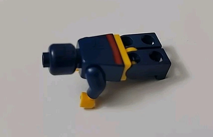 LEGO CYCLOPS minifigure MARVEL 76022 figure sh0117 SH117 x-men Dark Blue Outfit - Image 3 of 4