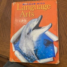 McGraw Hill Language Arts Hardcover Grade 5 Education