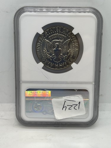 1985 D Kennedy Half Dollar NGC MS67 #1224 - Picture 2 of 4