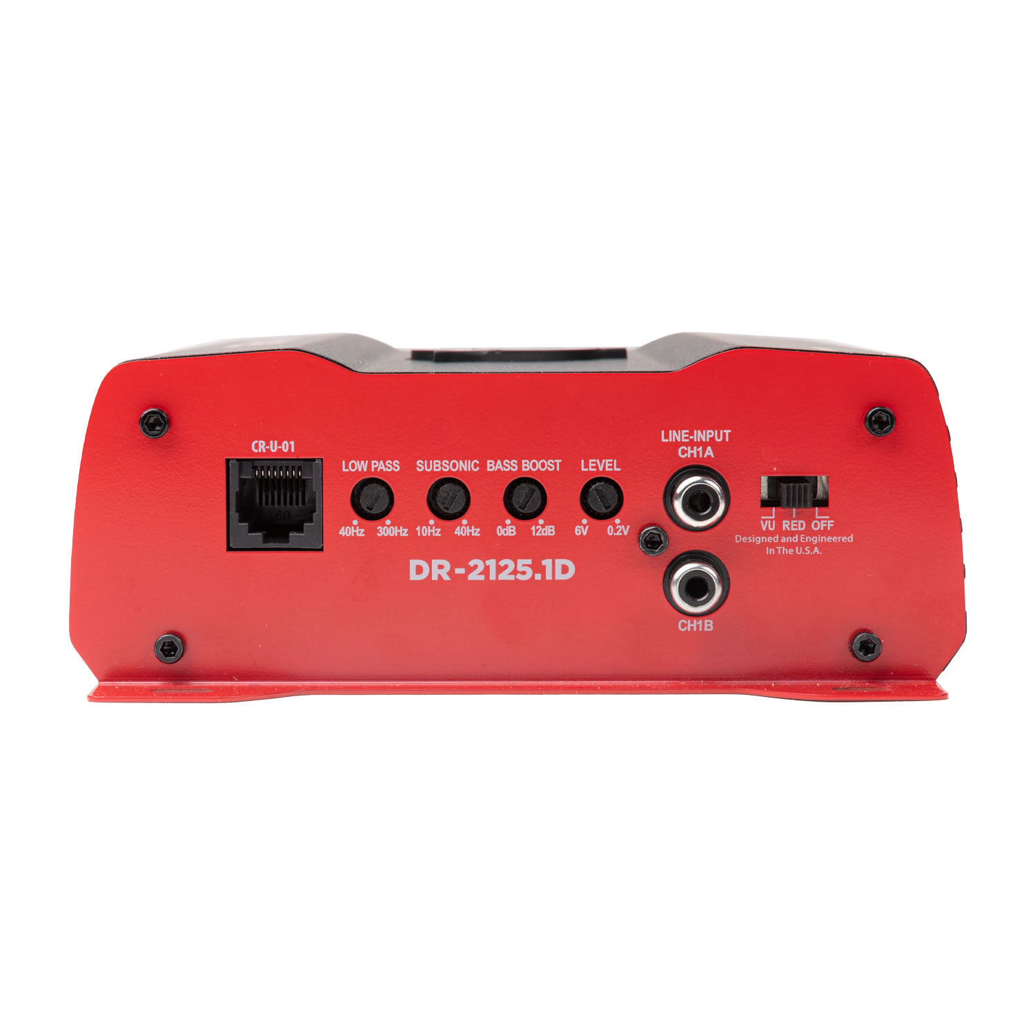 Crunch DR-21251D 2125-Ваттный Автомобильный Аудио-моноусилитель 2 Ом класса D Комплект усилителей