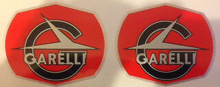 GARELLI TIGER CROSS RECKORD ENGINE DECALS X 2 - Afbeelding 1 van 1