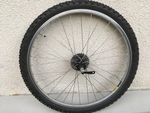 Vintage 26'' Shimano Deore LX 7 speed wheels MTB Laufradsatz Ritchey Max Mavic - Bild 12 von 24