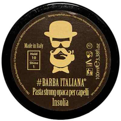 ITALIAN BEARD INSOLIA DOUGH SHAPING MATTE HAIR STRONG WAX GEL 100ML 