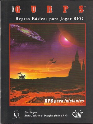 MINI GURPS - BASIC RULES - BRAZILIAN EDITION - BECOME 1999 - RARE