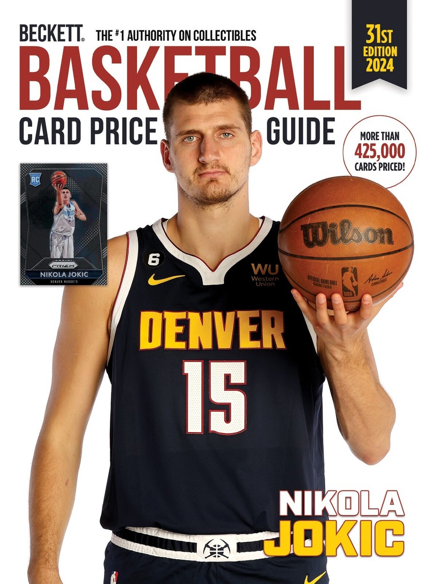 New 2025 Beckett BASKETBALL Annual Price Guide 32nd Edition