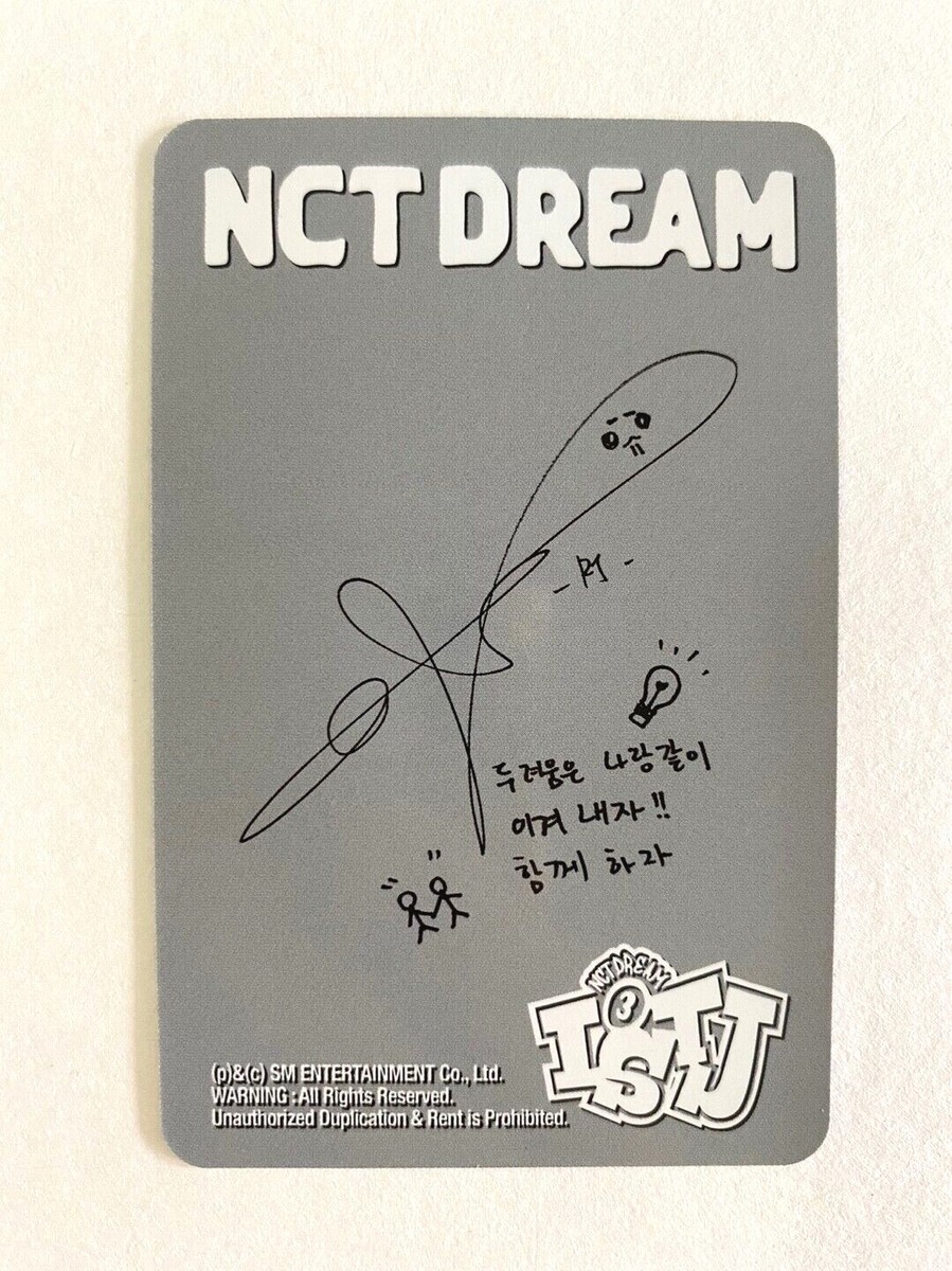 NCT DREAM The 3rd Album ISTJ Official Photocard Jeno Jaemin