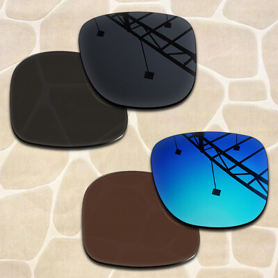 2 Pairs POLARIZED Replacement Lenses for Ray-Ban RB4165 51mm Sunglasses