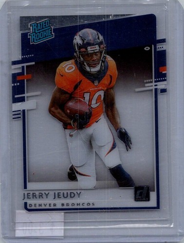 2020 Panini Chronicles #RR-JJ Jerry Jeudy Clearly Donruss Rated Rookies - 第 1/2 張圖片