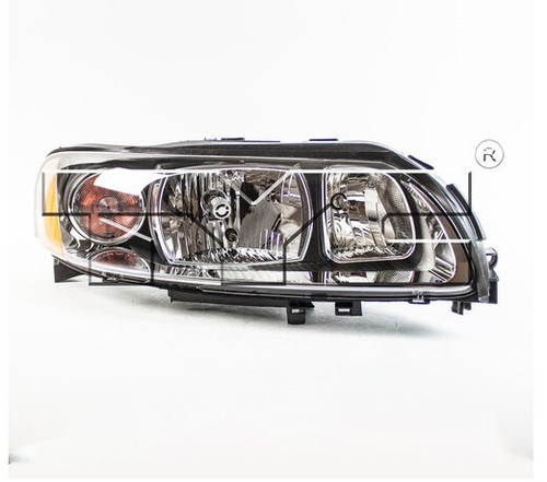 TYC Right Passenger Side Halogen Headlight for Volvo S60 2005-2009 Models - Picture 1 of 3