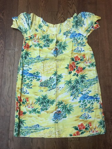 Paradise Isle Rayon Muumuu Dress 