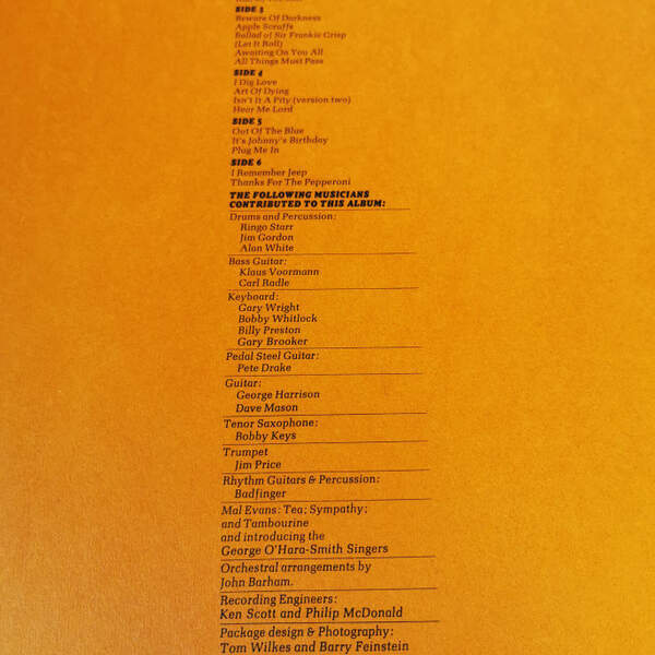 Harrison All Things Must Pass (Vinyl, Box Set) eBay