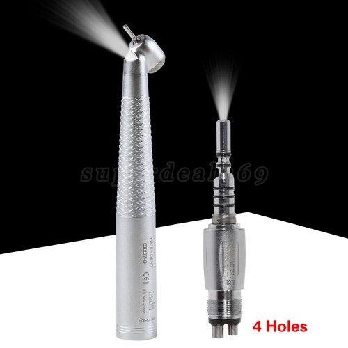 COXO Dental 45 Grados Alta Velocidad Pieza de Mano Fibra Óptica LED 4/6 Agujeros para KaVoty - Imagen 32 de 52