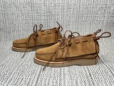 YUKETEN 'Pig Tails' 2060 Chukka Boot, UK SIZE 9, EU_43 E, Brown Suede, Vibram