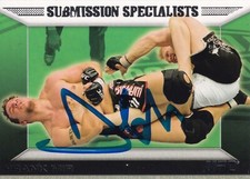 Frank Mir Signed 2011 Topps UFC Moment of Truth Elite Skills Card #FM Autograph
