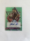 Danny Leyva 2023 Topps Finest MLS Aqua Refractor Auto /75 Colorado