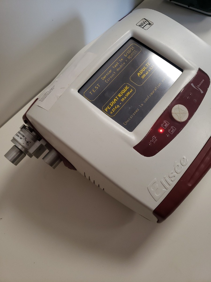 Respirateur D'urgence Resmed Élisée 250 Avec 1426 Heures De Marche - Occasion Fonctionnel