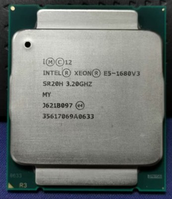 Intel Xeon E5-1680 V3 3.2GHz 8Core 20MB SR20H LGA2011-3 140W CPU Processor