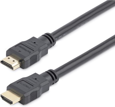 StarTech.com 6ft (2m) HDMI Cable - 4K High Speed 6 ft / 2m, Black 