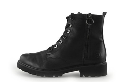 Remonte Damen Schnurstiefel in größe EU 42 Schwarz